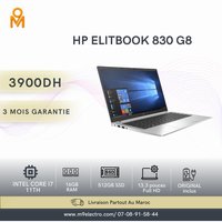 💻 HP EliteBook 830 G8 – Core i7 11ᵉ Génération | 16Go RAM | 512Go SSD