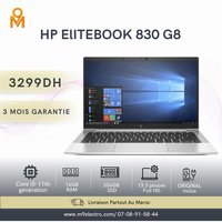 HP EliteBook 830 G8 – Intel Core i5 11ᵉ Génération | 16 Go RAM DDR4 | 256 Go SSD