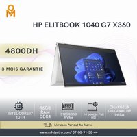 HP EliteBook x360 1040 G7 – Intel Core i7 10ᵉ Génération | 16 Go RAM | 512 Go SSD NVMe