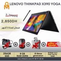 Lenovo ThinkPad X390 Yoga i5 8ᵉ Génération | 8Go RAM | 256Go SSD | Tactile