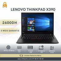 Lenovo ThinkPad X390 – Intel Core i5 8ᵉ Génération | 8 Go RAM | 512 Go SSD | 13,3" HD